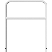Hoop of steel tube |  48 x 2,5 mm | with cross bar | for casting in concrete | total width 1000 mm | total height 1200 mm | hot-dip galvanized